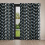 Orla Kiely Botanica Stem Whale Wave Curtain