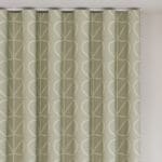 Orla Kiely Jumbo Linear Stem Pebble Wave Curtain