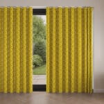 Orla Kiely Jumbo Linear Stem Sunflower Wave Curtain