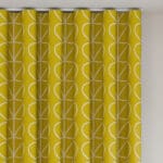 Orla Kiely Jumbo Linear Stem Sunflower Wave Curtain