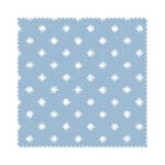 Laura Ashley Louise Star China Blue Wave Curtain