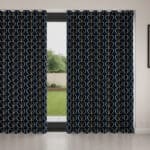 Orla Kiely Jumbo Linear Stem Whale Wave Curtain