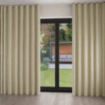 Orla Kiely Linear Stem Natural Wave Curtain