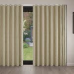 Orla Kiely Linear Stem Natural Wave Curtain