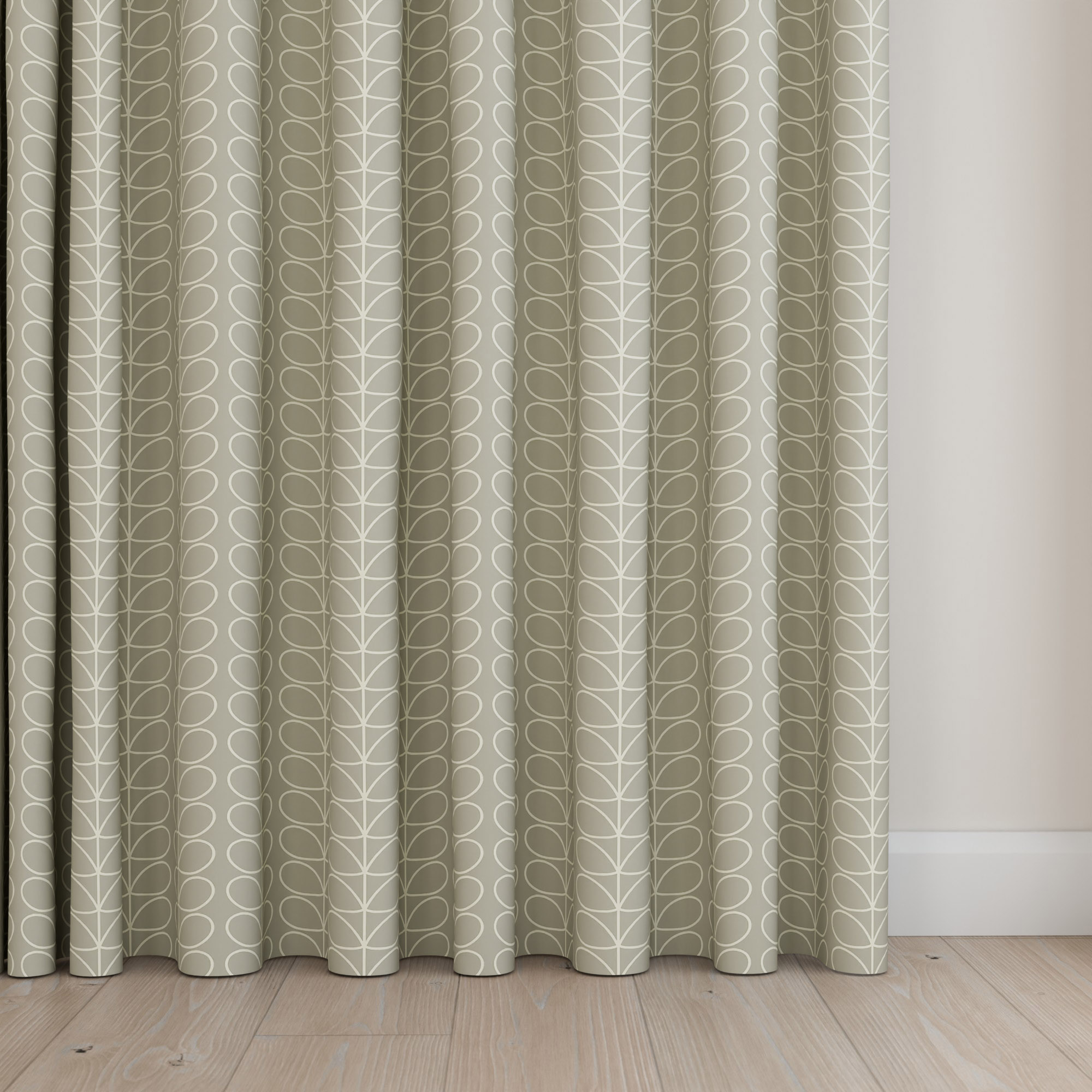 Orla Kiely Linear Stem Pebble Wave Curtain - Image 5