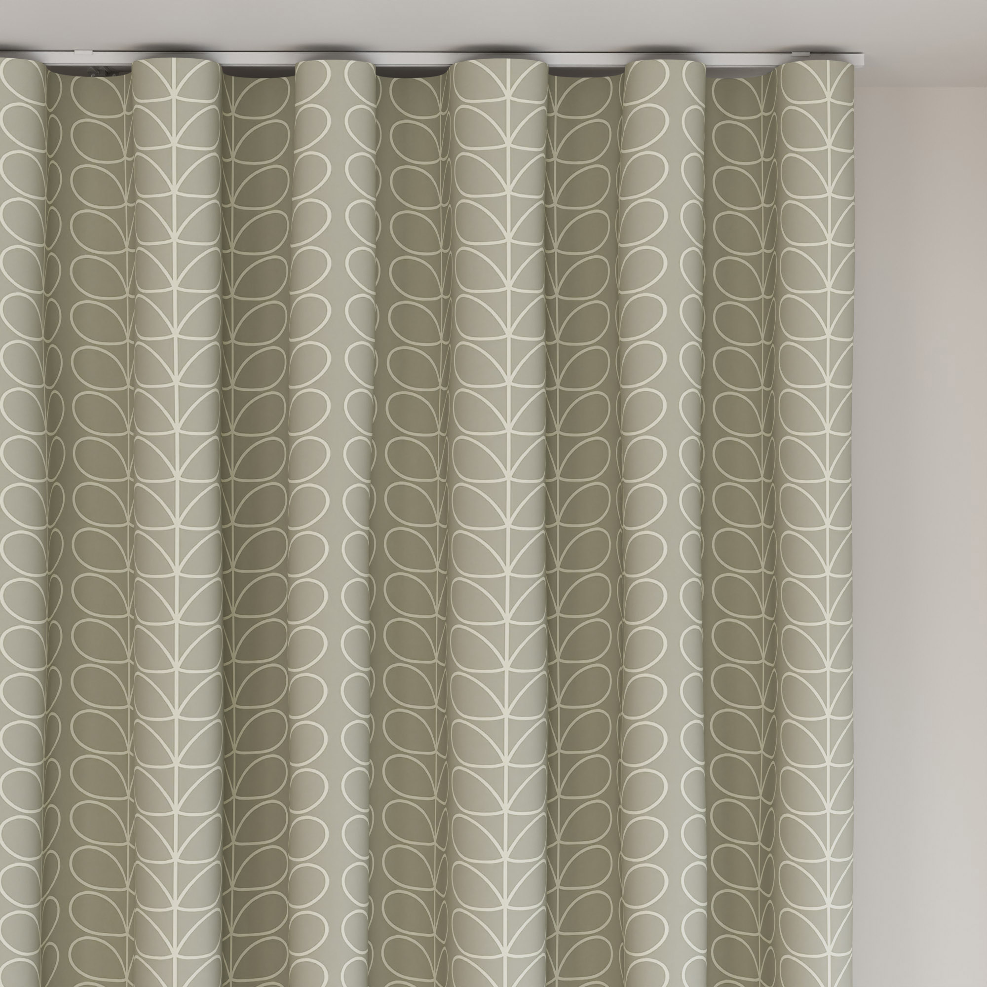 Orla Kiely Linear Stem Pebble Wave Curtain - Image 6