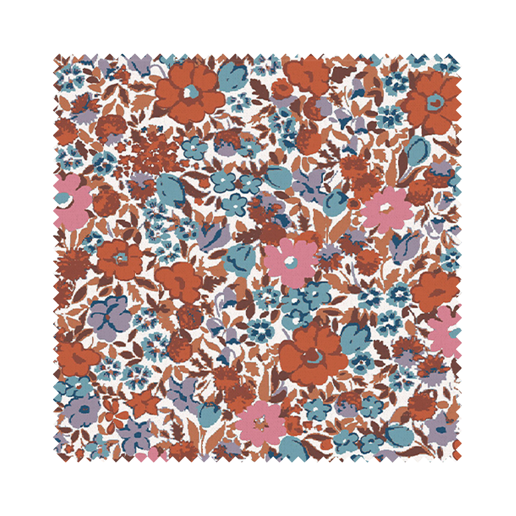 Laura Ashley Loveston Crimson Wave Curtain - Image 7