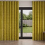 Orla Kiely Linear Stem Seagrass Wave Curtain