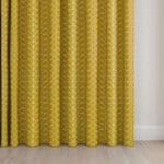 Orla Kiely Linear Stem Sunflower Wave Curtain