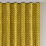 Orla Kiely Linear Stem Sunflower Wave Curtain