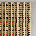 Orla Kiely Multi Stem Tomato Wave Curtain