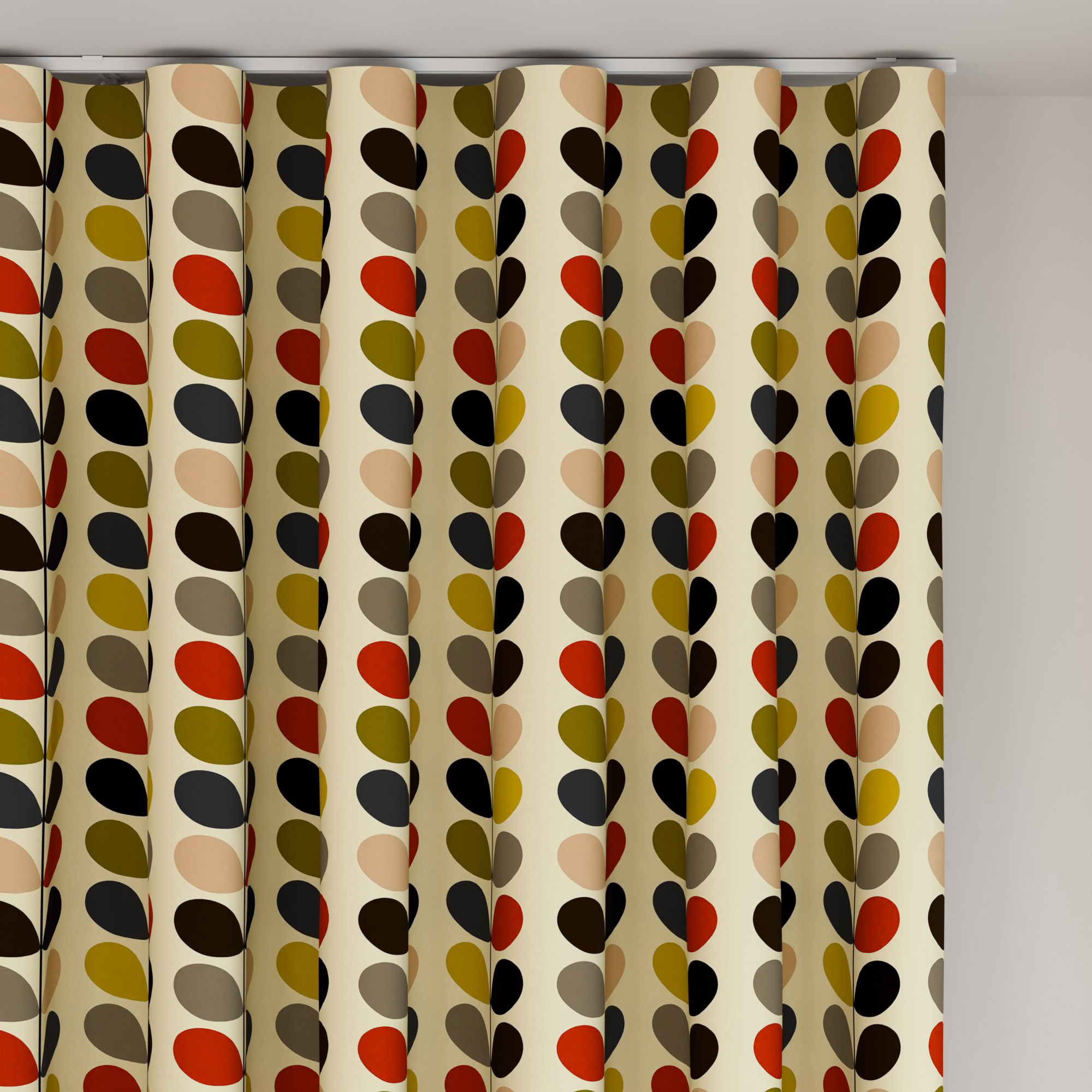 Orla Kiely Multi Stem Tomato Wave Curtain - Image 6