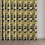 Orla Kiely Multi Stem Yellow Wave Curtain