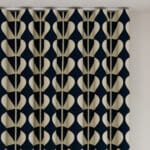 Orla Kiely Jumbo Solid Stem Whale Wave Curtain