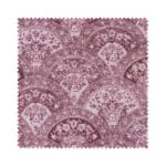 Laura Ashley Musica Print Dark Ruby Wave Curtain