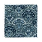 Laura Ashley Musica Print Spruce Wave Curtain
