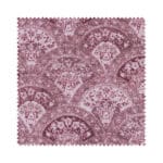 Laura Ashley Musica Velvet Dark Ruby Wave Curtain