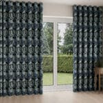 William Morris At Home Acanthus Indigo Wave Curtain