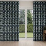 William Morris At Home Acanthus Indigo Wave Curtain