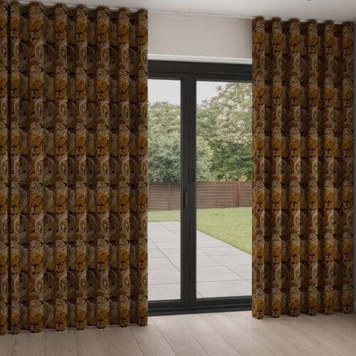 William Morris At Home Acanthus Velvet Acorn Wave Curtain