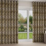 William Morris At Home Acanthus Velvet Flint Wave Curtain