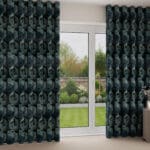 William Morris At Home Acanthus Velvet Indigo Wave Curtain