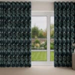 William Morris At Home Acanthus Velvet Indigo Wave Curtain