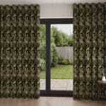 William Morris At Home Acanthus Velvet Nettle Wave Curtain