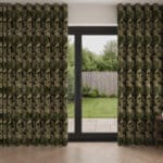 William Morris At Home Acanthus Velvet Nettle Wave Curtain