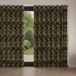 William Morris At Home Acanthus Velvet Nettle Wave Curtain