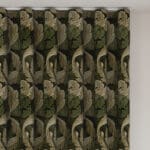 William Morris At Home Acanthus Velvet Nettle Wave Curtain