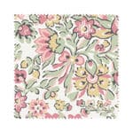 Laura Ashley Painswick Paisley Coral Pink Wave Curtain