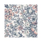 Laura Ashley Painswick Paisley Pale Slate Wave Curtain