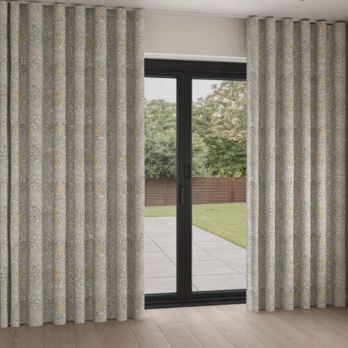 William Morris At Home Larkspur Flint Wave Curtain