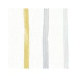 Laura Ashley Painterly Stripe Yellow Wave Curtain