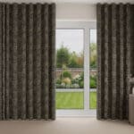 William Morris At Home Larkspur Woven Indigo Wave Curtain