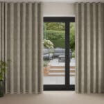William Morris At Home Larkspur Woven Limestone Wave Curtain