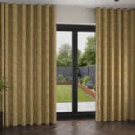 William Morris At Home Larkspur Woven Ochre Wave Curtain