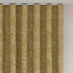 William Morris At Home Larkspur Woven Ochre Wave Curtain
