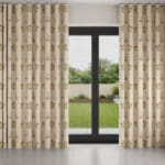 William Morris At Home Lily Flower Embroidery Nettle Wave Curtain