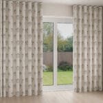 William Morris At Home Lily Flower Embroidery Woad Wave Curtain