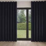 William Morris At Home Lodden Embroidery Indigo Wave Curtain