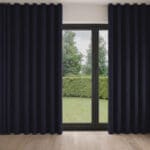 William Morris At Home Lodden Embroidery Indigo Wave Curtain