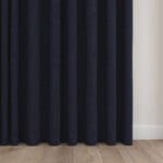 William Morris At Home Lodden Embroidery Indigo Wave Curtain
