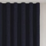 William Morris At Home Lodden Embroidery Indigo Wave Curtain