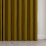William Morris At Home Lodden Embroidery Ochre Wave Curtain