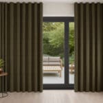 William Morris At Home Lodden Embroidery Sage Wave Curtain