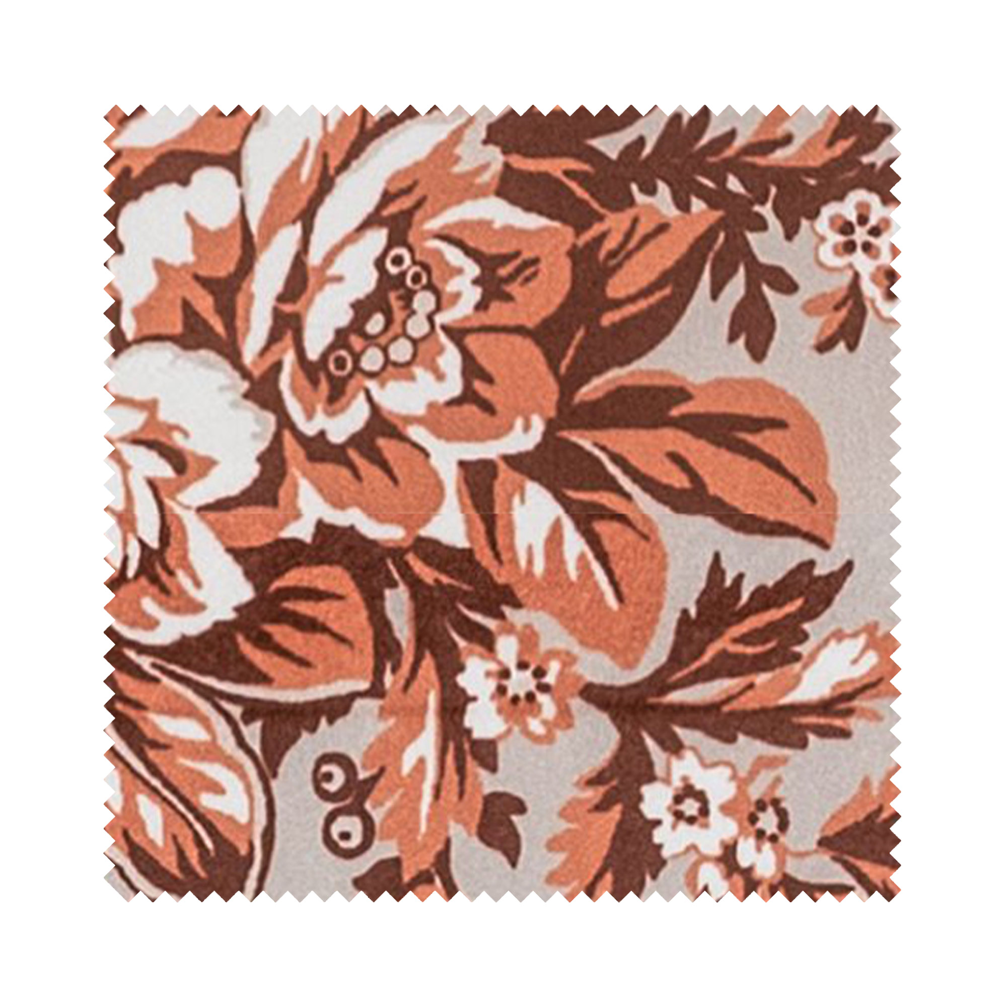 Laura Ashley Picardie Velvet Embers Wave Curtain - Image 7