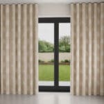 William Morris At Home Marigold Tree Embroidery Chalk Wave Curtain