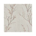Laura Ashley Pussy Willow Embroidery Blush Wave Curtain